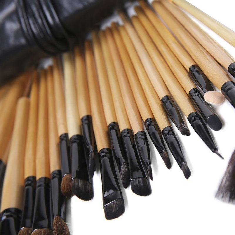 Beauty Brushes™ - Estojo profissional de 24 Pincéis de Maquiagem