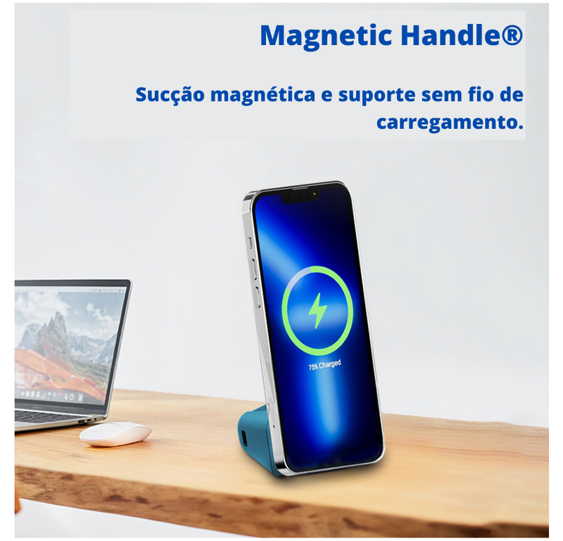 Magnetic Handle® - Suporte Bluetooth Magnético para Celulares