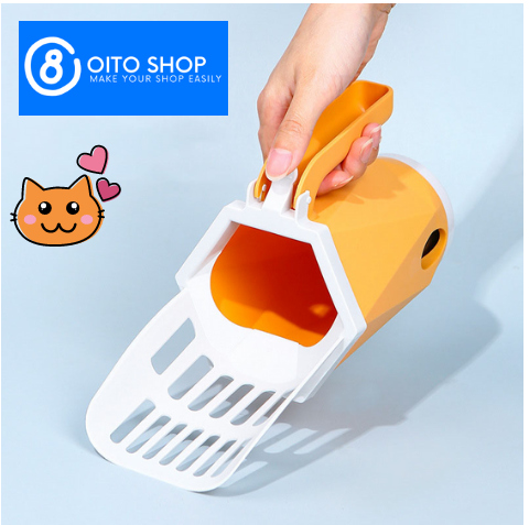 Cats Pro™- Pá Coletora Higiênica para Caixa de Areia de Gatos