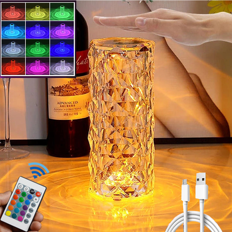 Shine Crystal Touch® - Luminária Cristal Touch Led
